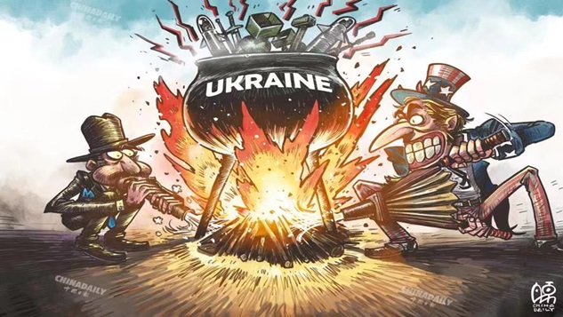 Maskeleri düştü: ABD ve Avrupalı uşakları Ukrayna'da yangını körükleyen psikopat kundakçılardır